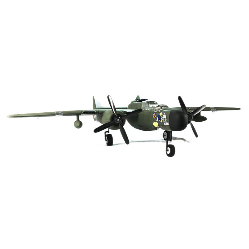 Dynam P-61 Black Widow Green Twin Engine RC Warbird Plane 1500mm 59inch Wingspan PNP/BNF/RTF - DY8973GN