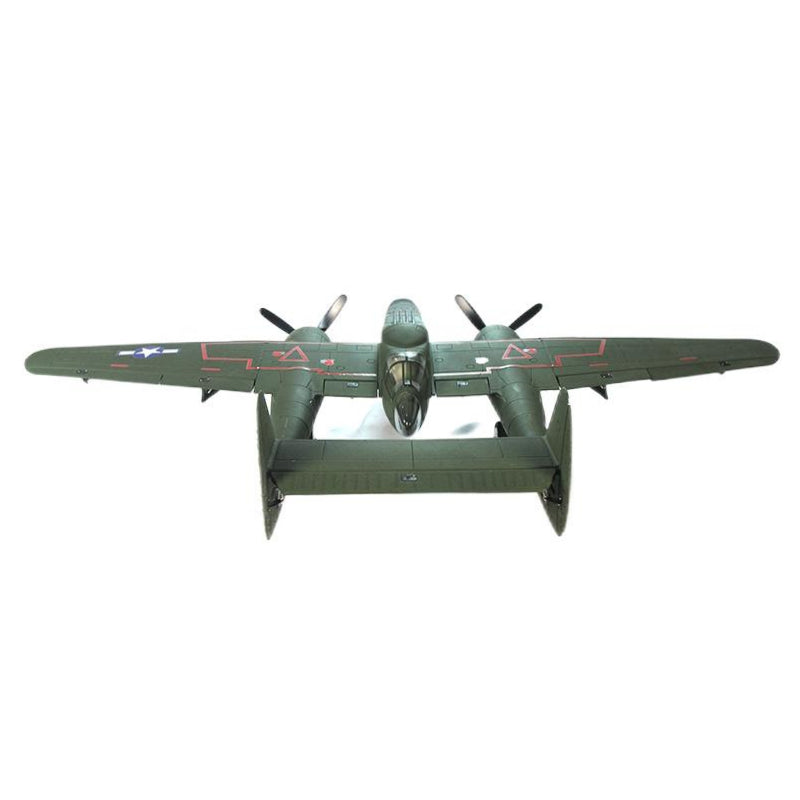 Dynam P-61 Black Widow Green Twin Engine RC Warbird Plane 1500mm 59inch Wingspan PNP/BNF/RTF - DY8973GN