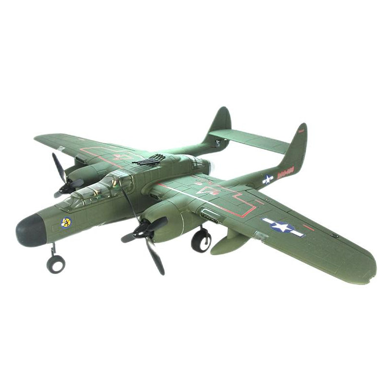 Dynam P-61 Black Widow Green Twin Engine RC Warbird Plane 1500mm 59inch Wingspan PNP/BNF/RTF - DY8973GN