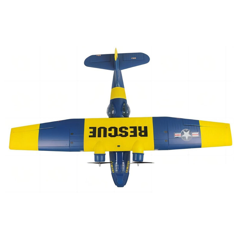 Dynam PBY Catalina V2 Blue Twin Engine RC Seaplane 1470mm 57inch Wingspan PNP/BNF/RTF - DY8943BL