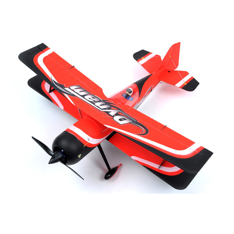 Dynam-Pitts-Python-Model-12-Red-4S-RC-3D-Aerobatic-Biplane-PNP-BNF-RTF-DY8947RD