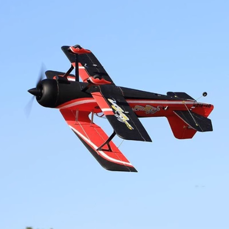 Dynam-Pitts-Python-Model-12-Red-4S-RC-3D-Aerobatic-Biplane-PNP-BNF-RTF-DY8947RD