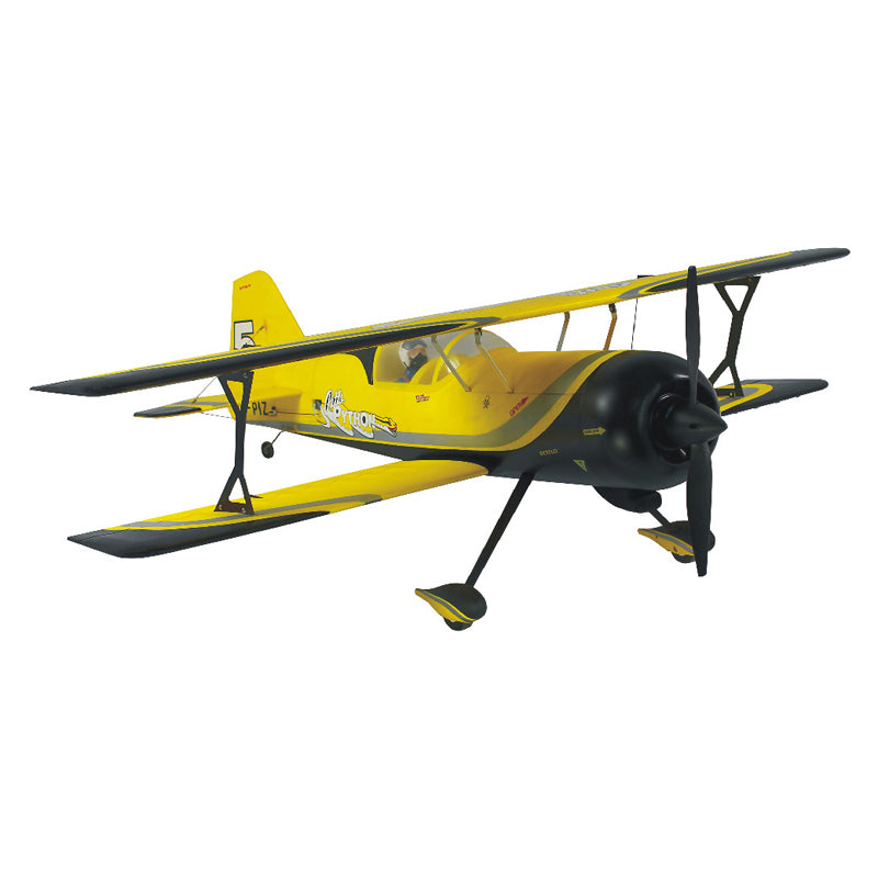 Dynam Pitts Python Model 12 Yellow RC Aerobatic Biplane 1067mm 42inch Wingspan PNP/BNF/RTF - DY8947YL