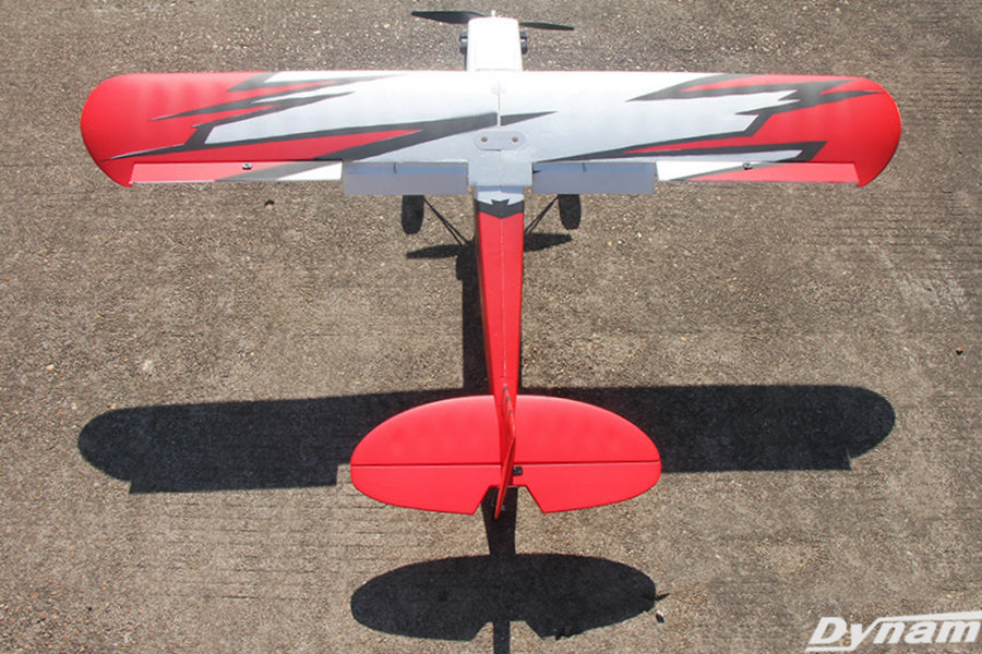 Dynam Primo Trainer Red RC Plane 1450mm 57inch Wingspan PNP/BNF/RTF - DY8971RD