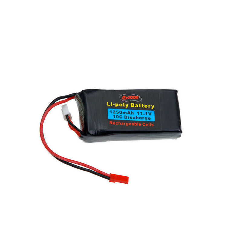 Dynam RC 11.1V 1250mAh 10C Lipo Battery DY-6001