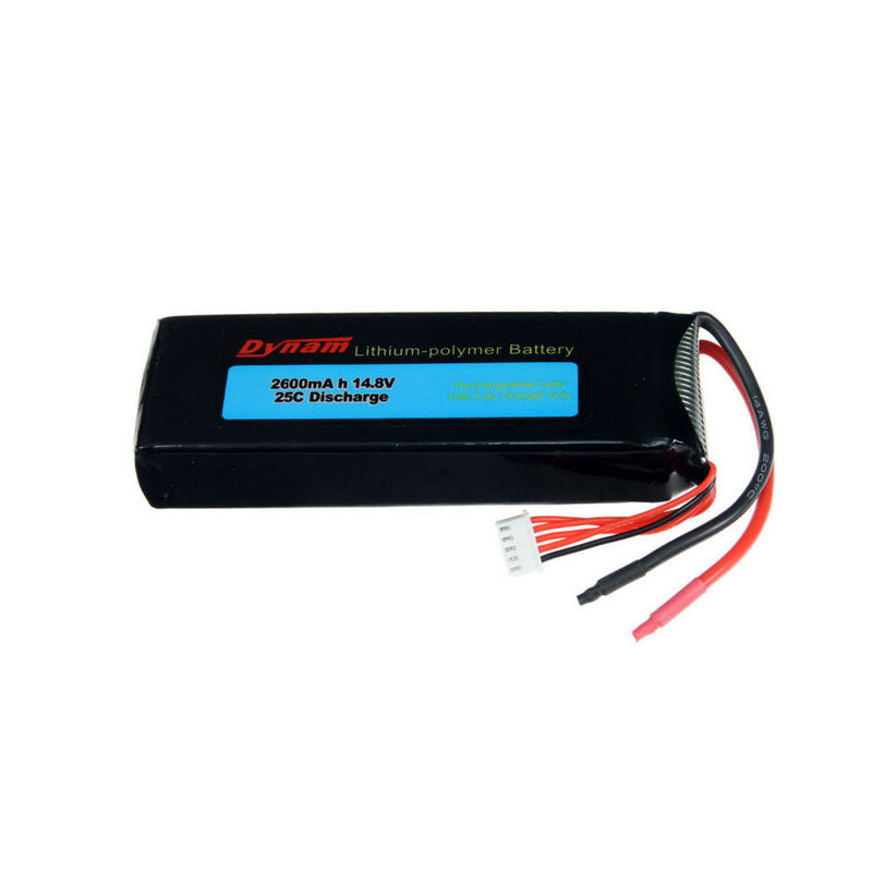 Dynam RC 14.8V 2600mAh 25C Lipo Battery DY-6014