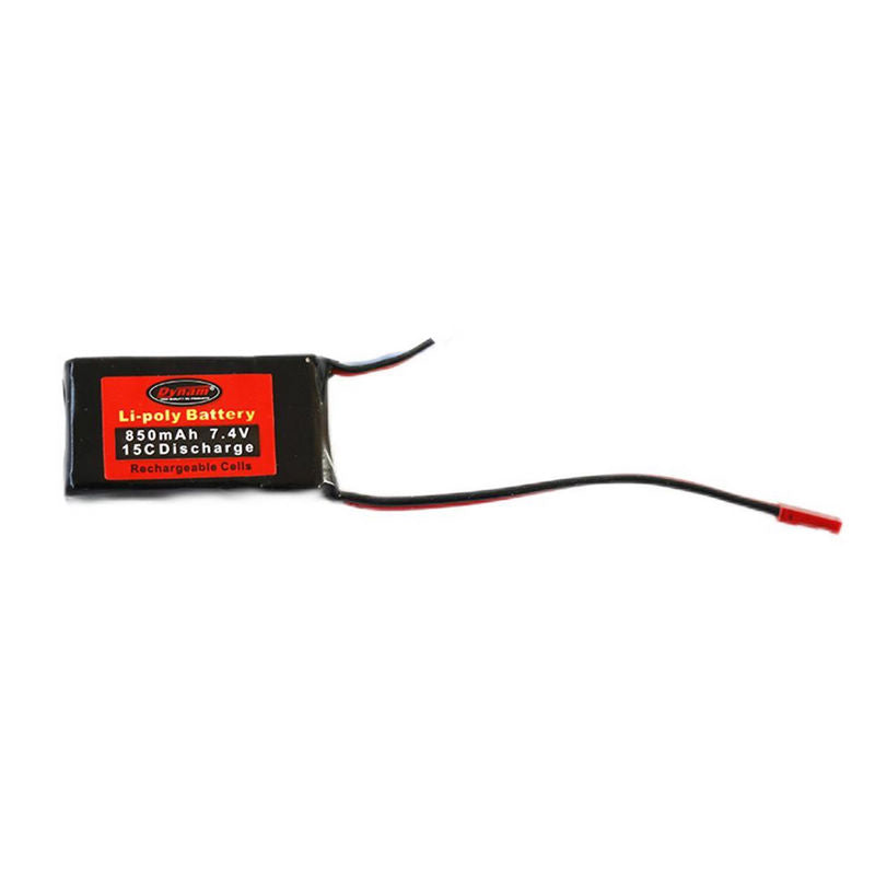 Dynam RC 7.4V 850mAh 15C Lipo Battery DY-6008