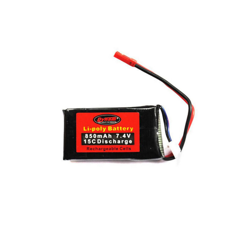 Dynam RC 7.4V 850mAh 15C Lipo Battery DY-6008