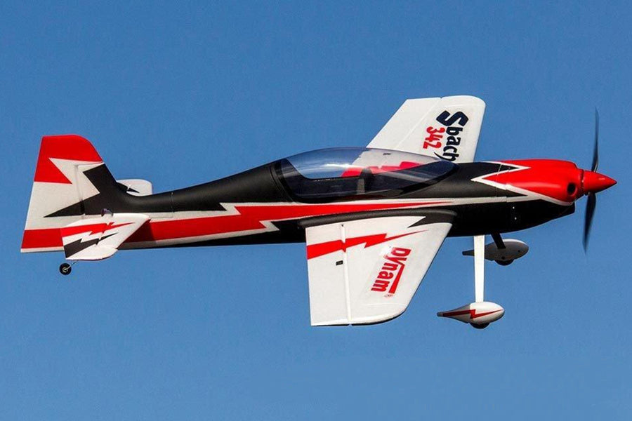 Dynam Sbach 342 Radio Controlled Aerobatic Low-Wing Airplane 1250mm 49inch Wingspan - PNP/BNF/RTF - DY8945