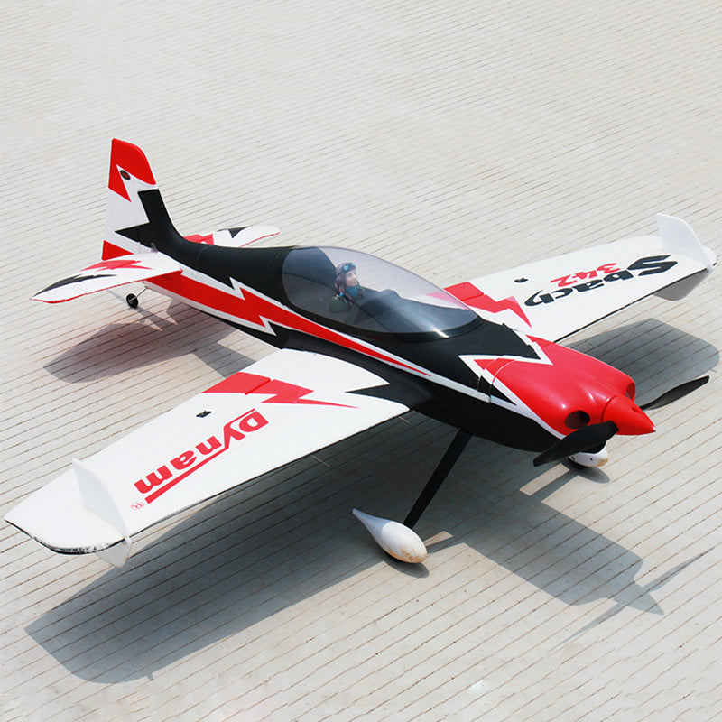 Dynam Sbach 342 Radio Controlled Aerobatic Low-Wing Airplane 1250mm 49inch Wingspan - PNP/BNF/RTF - DY8945