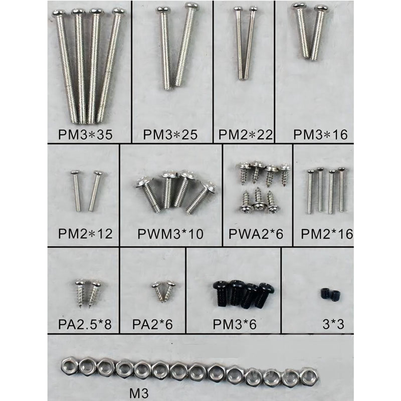 Dynam Seawind Screw Set - SWD-18