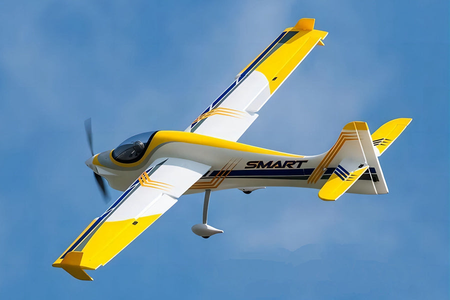 Dynam Smart Trainer V2 Radio Controlled Aerobatic Airplane 1500mm 59inch Wingspan - PNP/BNF/RTF - DY8962V2