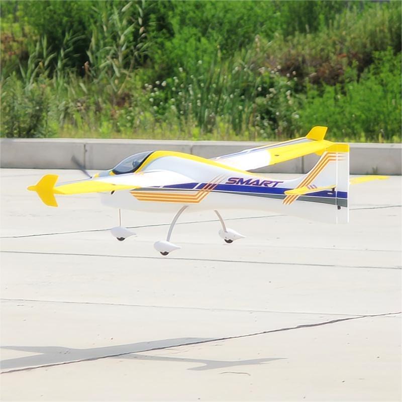 Dynam Smart Trainer V2 Radio Controlled Aerobatic Airplane 1500mm 59inch Wingspan - PNP/BNF/RTF - DY8962V2