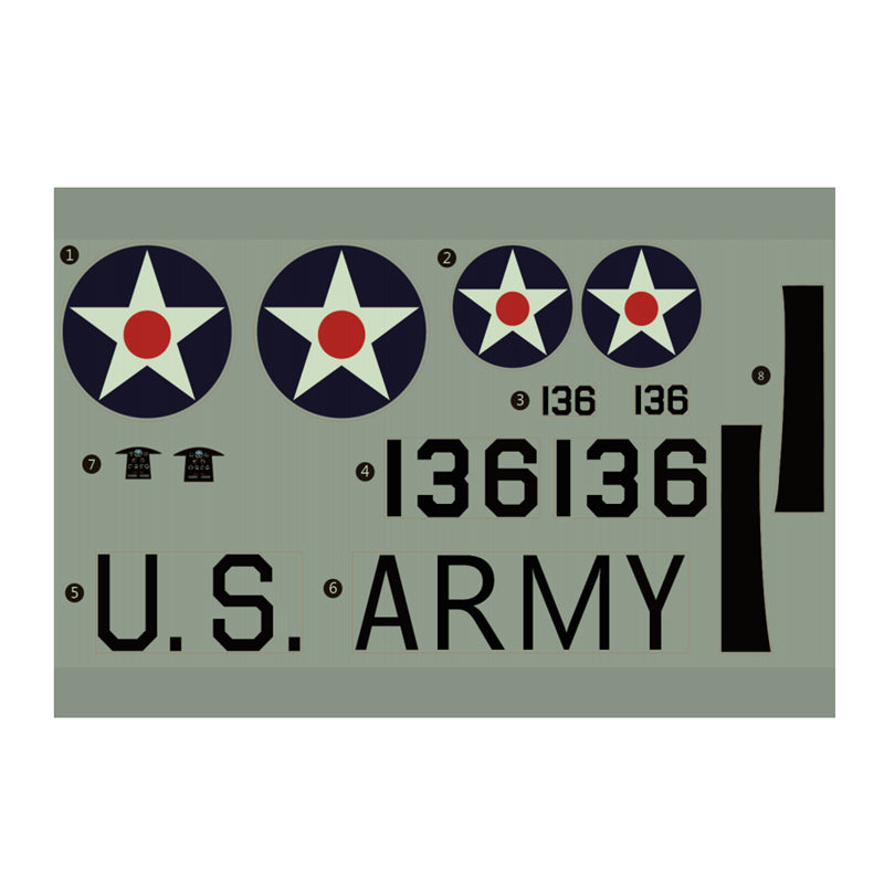 Dynam Stearman PT-17 Decal