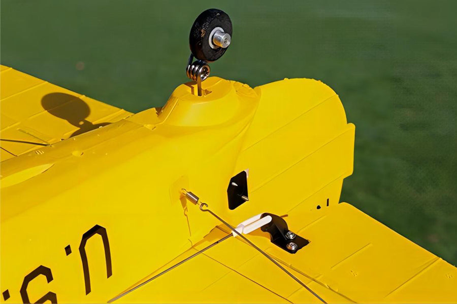 Dynam Stearman PT-17 Yellow 4S RC Biplane 1300mm 51inch Wingspan PNP/BNF/RTF - DY8977YL