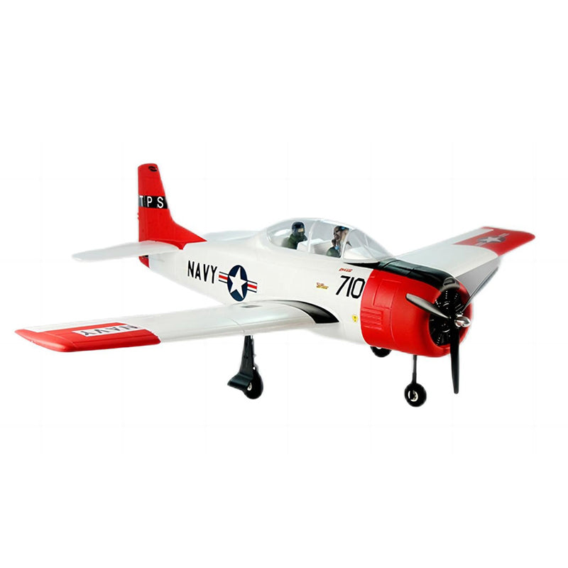 Dynam T28 Trojan V2 Red RC Warbird Plane 1270mm 50inch Wingspan PNP/BNF/RTF - DY8940RD