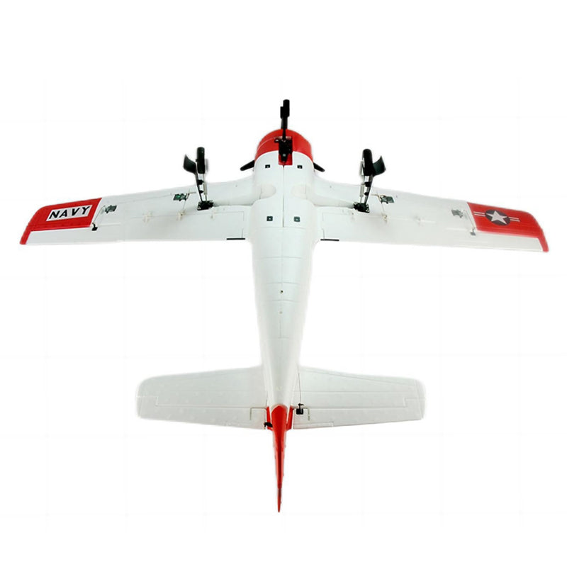 Dynam T28 Trojan V2 Red RC Warbird Plane 1270mm 50inch Wingspan PNP/BNF/RTF - DY8940RD