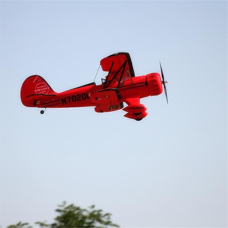 Dynam Waco YMF-5D V2 Red Radio Controlled Biplane 1270mm 50" Wingspan - PNP/BNF/RTF - DY8952RD