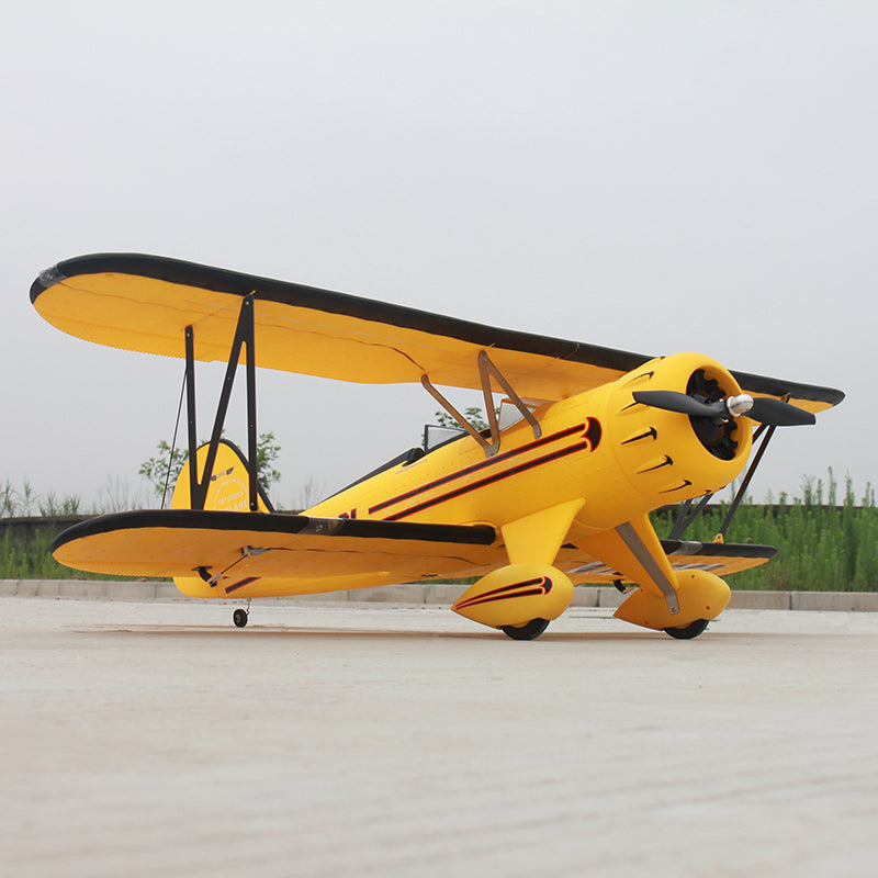 Dynam Waco YMF-5D V2 Yellow RC Biplane 1270mm 50inch Wingspan PNP/BNF/RTF - DY8952YL