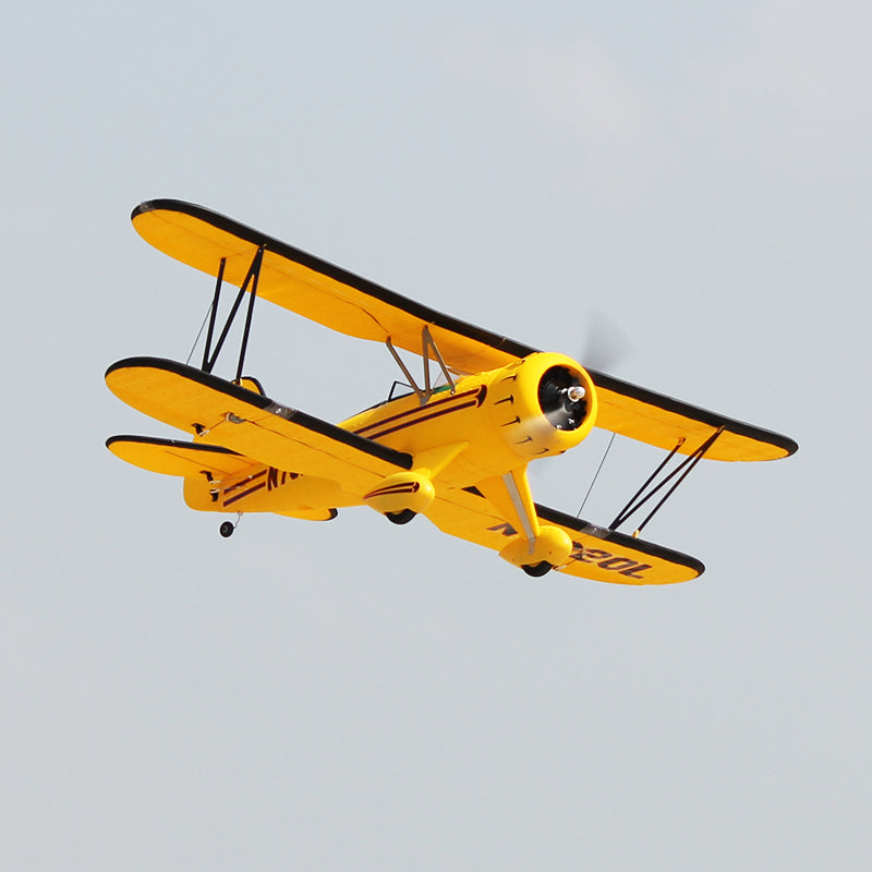 Dynam Waco YMF-5D V2 Yellow RC Biplane 1270mm 50inch Wingspan PNP/BNF/RTF - DY8952YL