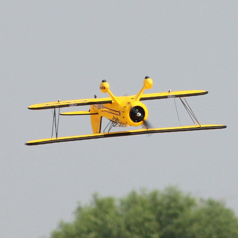 Dynam Waco YMF-5D V2 Yellow RC Biplane 1270mm 50inch Wingspan PNP/BNF/RTF - DY8952YL