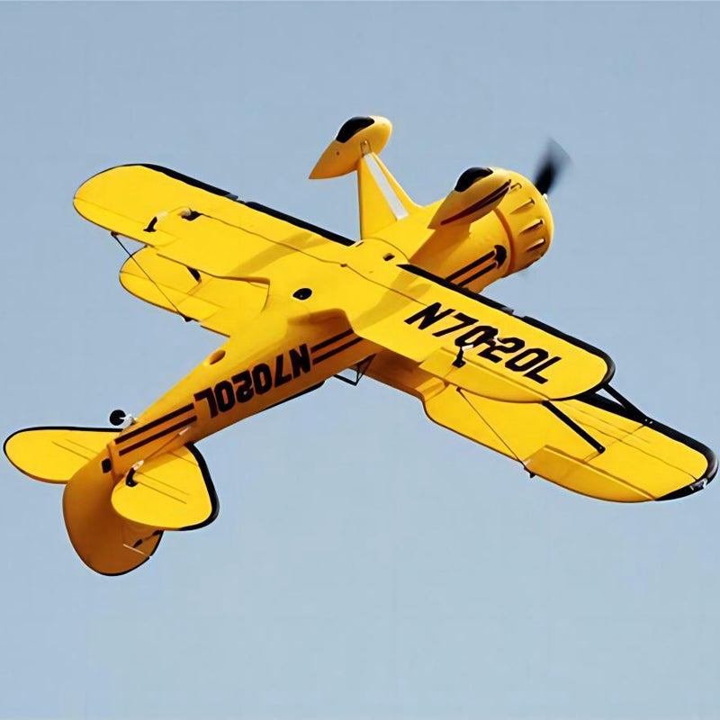 Dynam Waco YMF-5D V2 Yellow RC Biplane 1270mm 50inch Wingspan PNP/BNF/RTF - DY8952YL