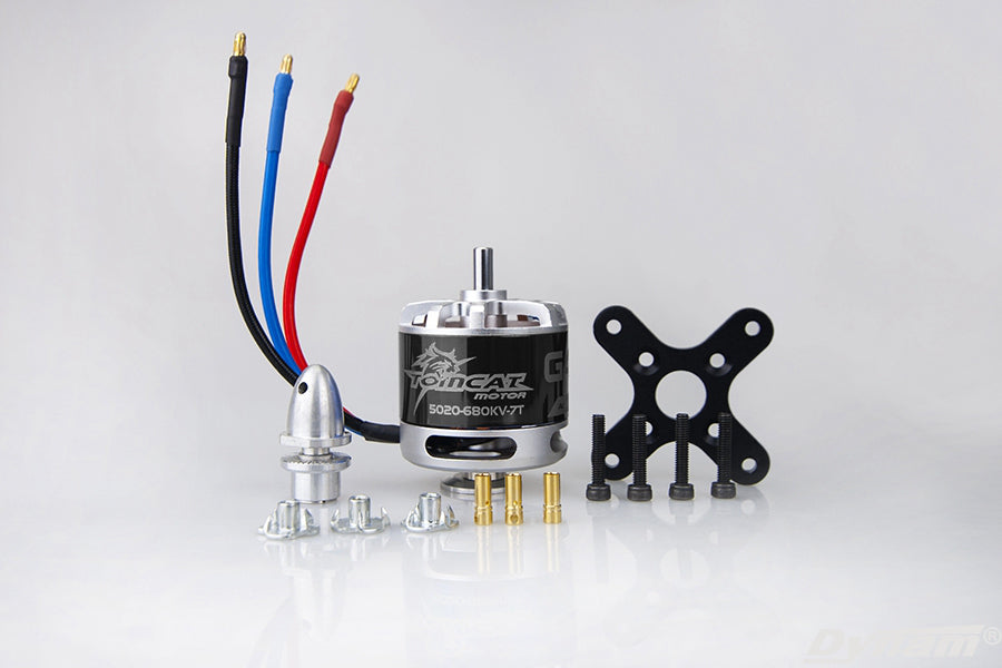 TomCat G46 5020-680KV Outrunner Brushless Motor for (46 Glow) Balsa EP Airplane