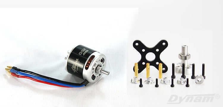 TomCat G52 5025-590KV Outrunner Brushless Motor for (52 Glow) Balsa EP Airplane